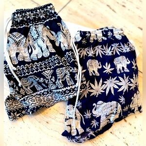 2 Pack Thai Elephant Shorts